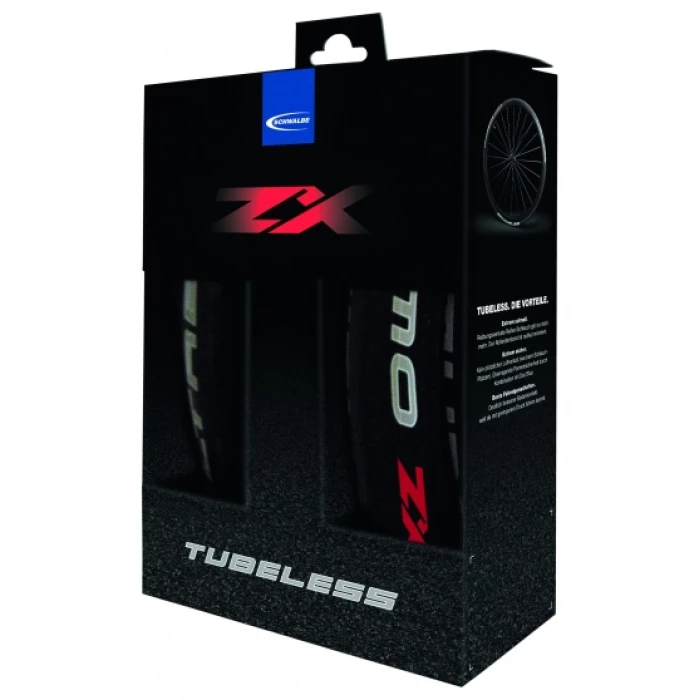 Schwalbe TUBELESS SET 28X1 SC ULTREMO ZX ZW VW ZWART