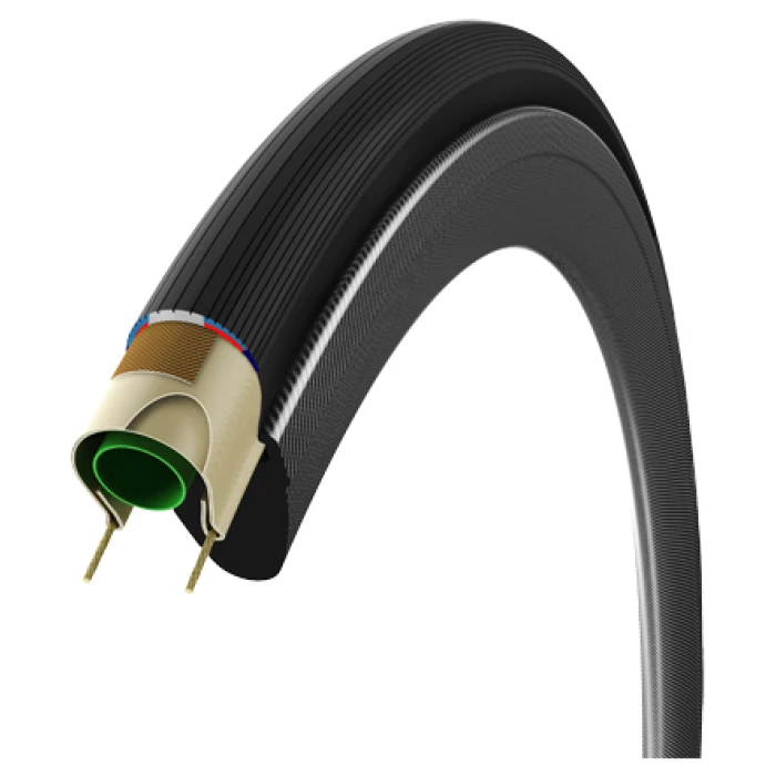 Vittoria CORSA GRAPHENE 700X23C ZWART VOUW ZWART/ZWART