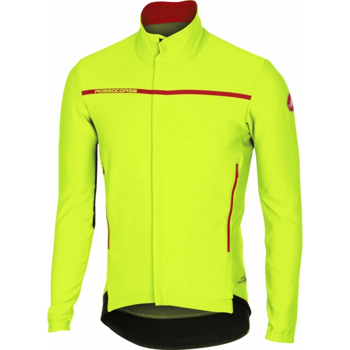 Castelli Perfetto Long Sleeve Yellow Fluo