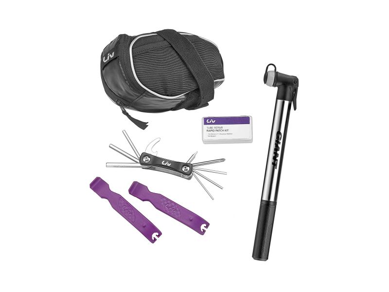Liv QUICK FIX COMBO KIT WITH MINI PUMP Zwart