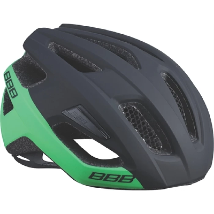 BBB BHE-29 Helm Kite Mat Zwart/groen