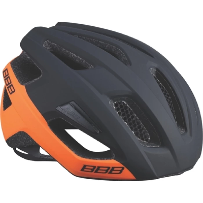 BBB BHE-29 Helm Kite Mat Zwart/oranje