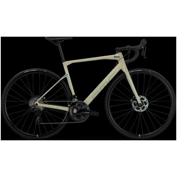 Bmc Roadmachine SIX Metallic Sand & Dark Green Heren 2022