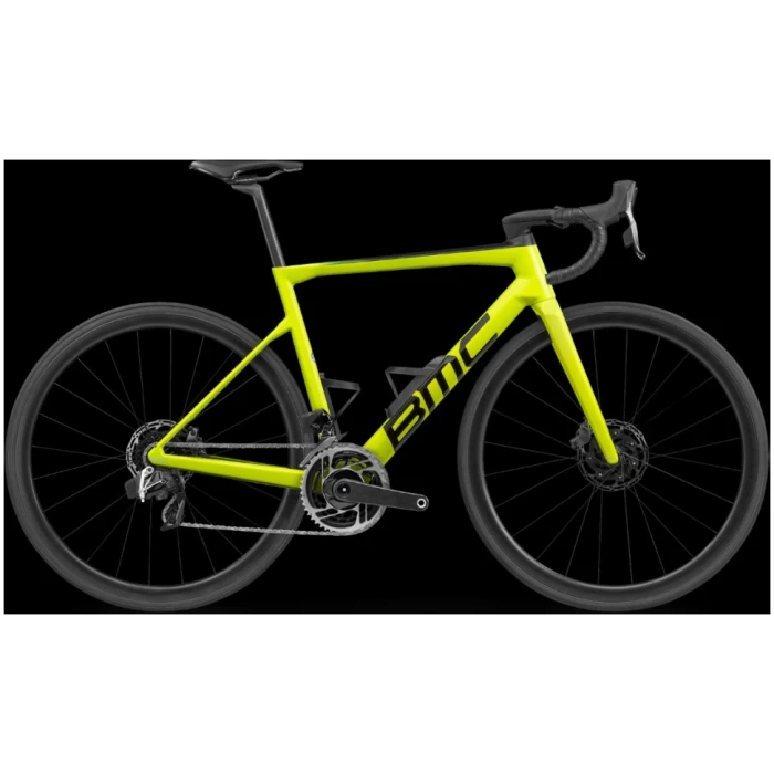 Bmc Teammachine SLR01 Four Acid Yellow & Carbon Heren 2022
