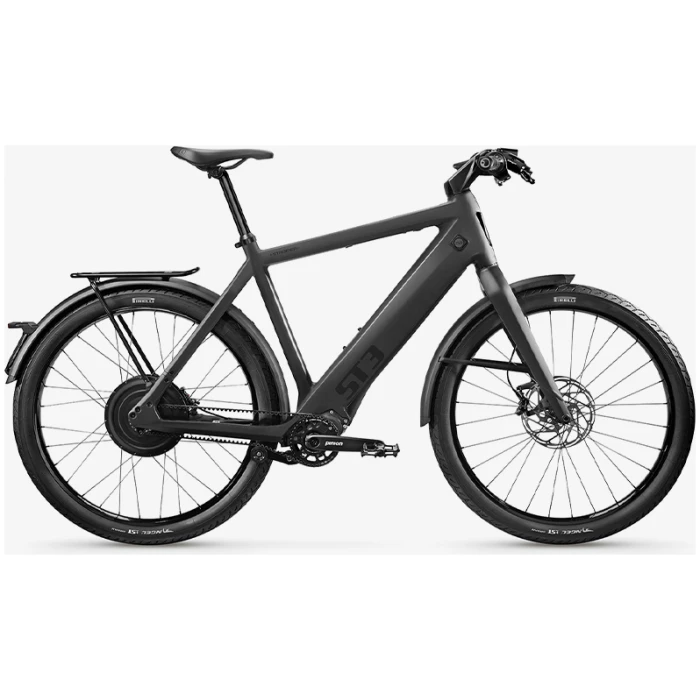 Stromer ST3 Pinion EU-814-BL-CS-SXL-RF-SPL-NA Black Heren 2024