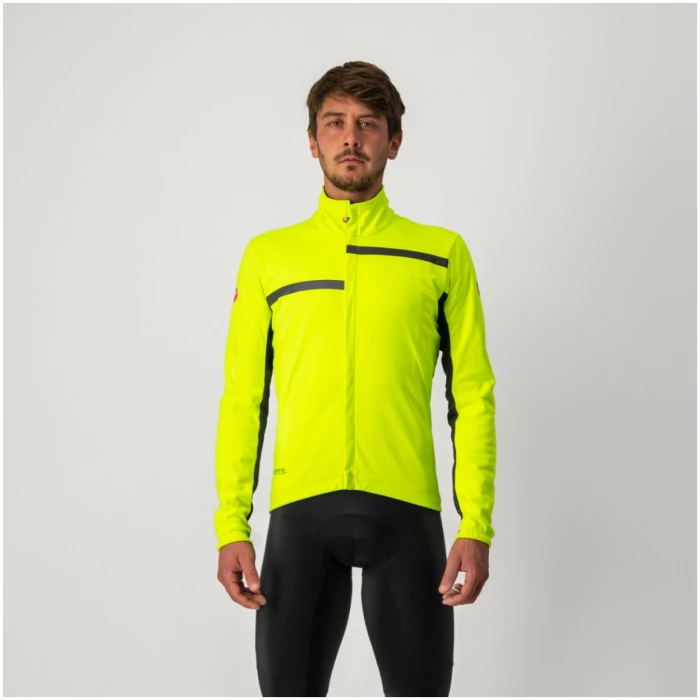 Castelli Transition 2 Jacket-Yellow Fluo