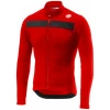 Castelli Puro 3 Jersey Fz-Red RED/BLACK REFLEX