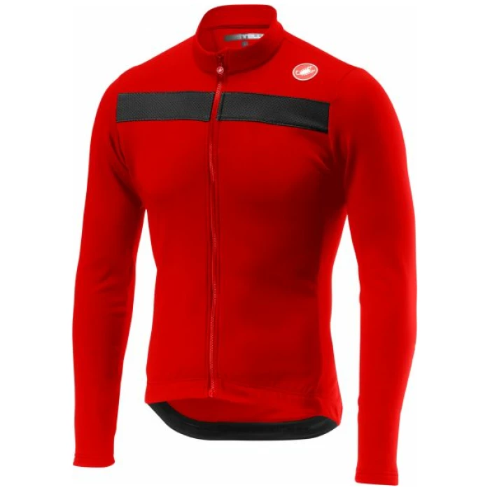 Castelli Puro 3 Jersey Fz-Red RED/BLACK REFLEX