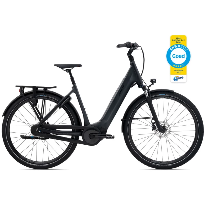 Giant DailyTour E+2 Zwart Dames 2022