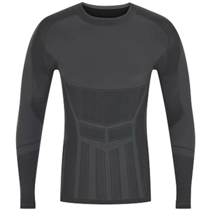 Megmeister Long Sleeve Base Men Anthracite Grey