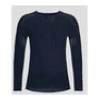 Megmeister Long Sleeve Base Layer Men Navy