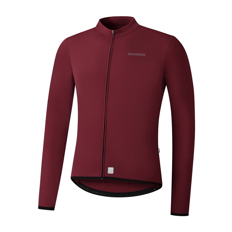 Shimano Shirt Lang Vertex mt Spice Red - Afbeelding 3