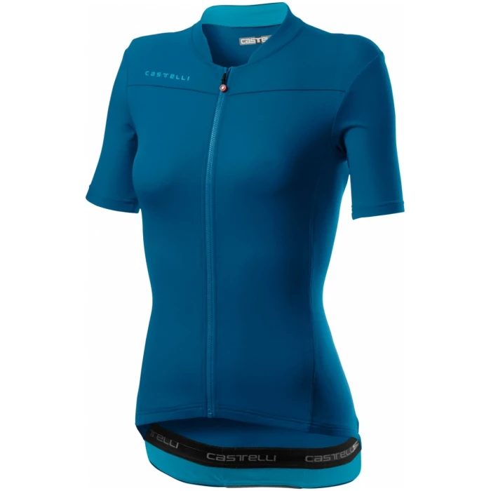 Castelli Anima 3 Jersey-Marine Blue/Celeste-dames
