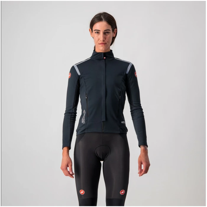 Castelli Perfetto Ros Long Sleeve-Light Black- Dames