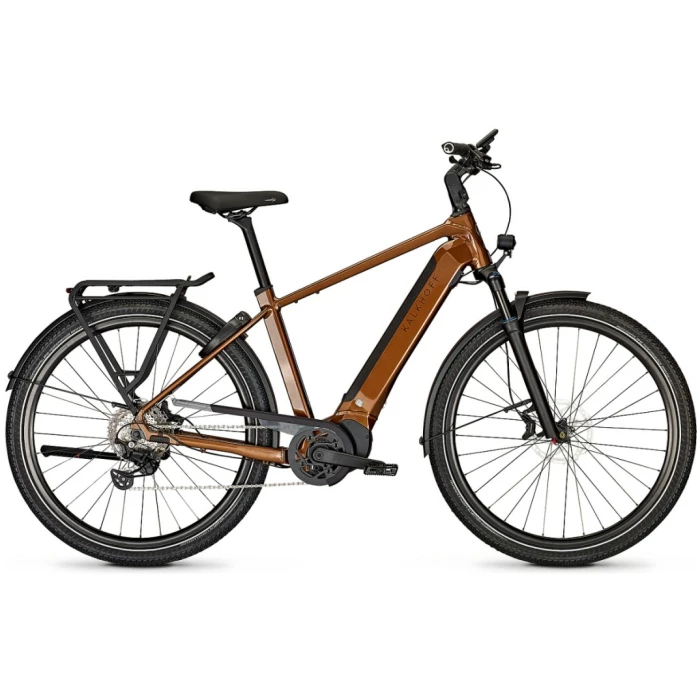 Kalkhoff ENDEAVOUR 5.B ADVANCE+ BRUIN L Goldbrown Glossy Heren 2023