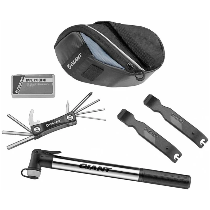 Giant QUICK FIX COMBO KIT WITH MINI PUMP Zwart