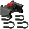 Klickfix STUUD ADAPTER +31.8MM ZW Zwart