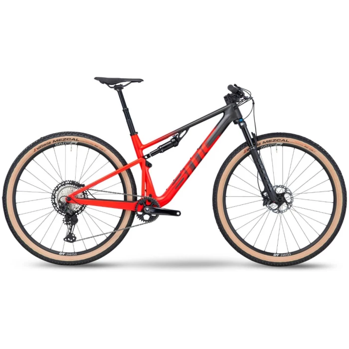 Bmc Fourstroke TWO Carbon/Red/Red Heren 2023