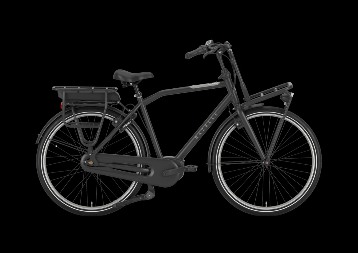 Gazelle HEAVYDUTYNL C7 HMB H7 (Mat) Black Heren 2022 Wielerhuis de