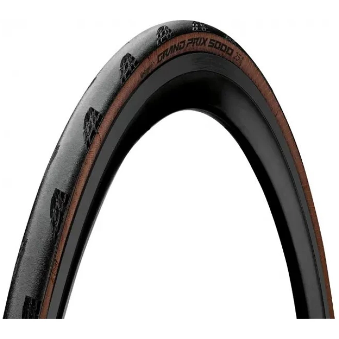 Continental BUB 28X11/8 CO GRAND PRIX 5000 ZW/BR vw Zwart/Transparant