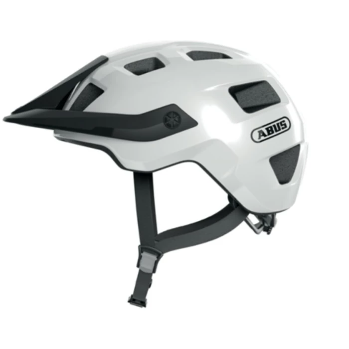 Abus VALHELM MOTRIP WI mt Shiny White