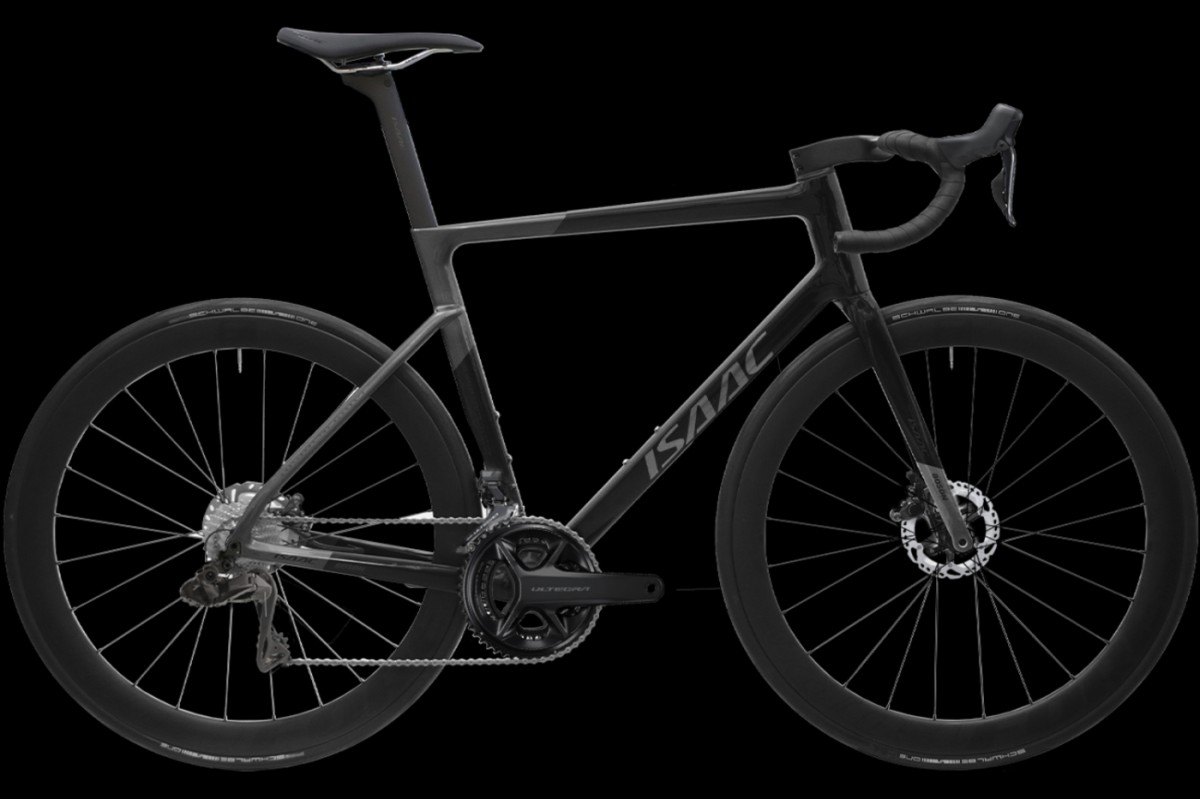 Isaac Boson Ultegra DI2 R8150 Onyx Black Heren 2024