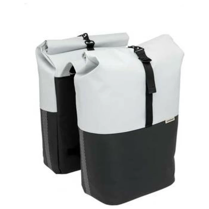 New Looxs TAS NYBORG DOUBLE LGRY/ZW Light Grey/Black