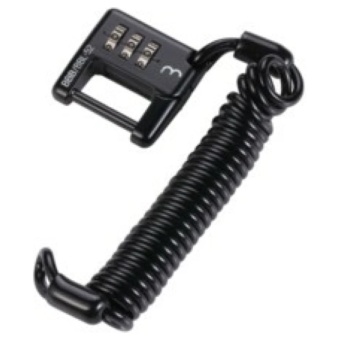 BBB BBL-52 Fietsslot MiniSafe Coil Cable Zwart - Afbeelding 3