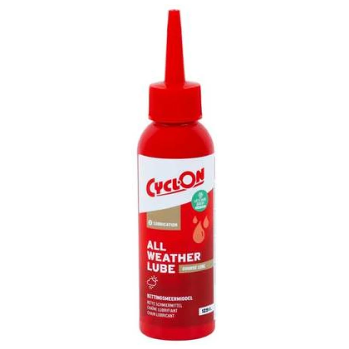 Cyclon All weather lube 125ml Red