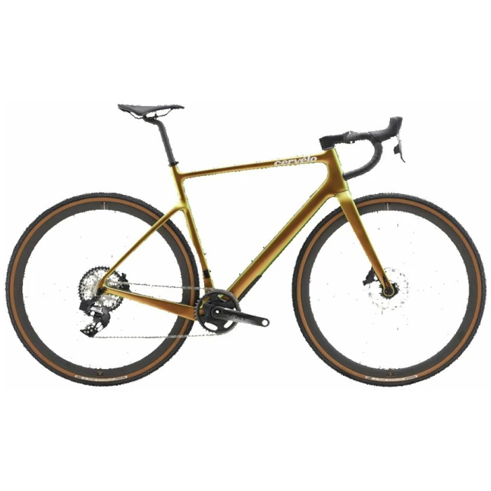 Cervelo Aspero-5 Force XPLR Etap AXS Lime Shimmer Heren 2024