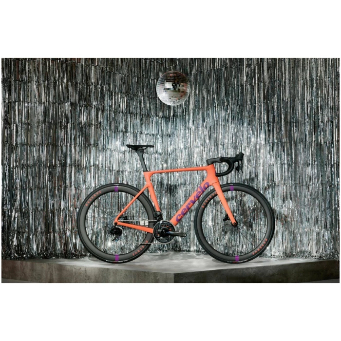 Cervelo Soloist Module frameset met Wielset Tropic Sunset Heren 2025