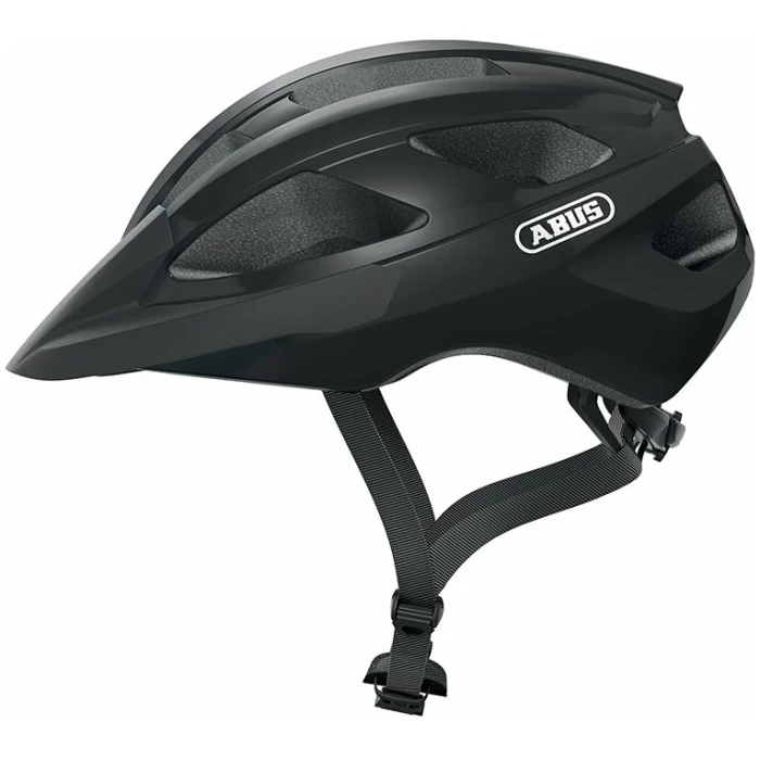 Abus helm Macator shiny Velvet Black - Afbeelding 2