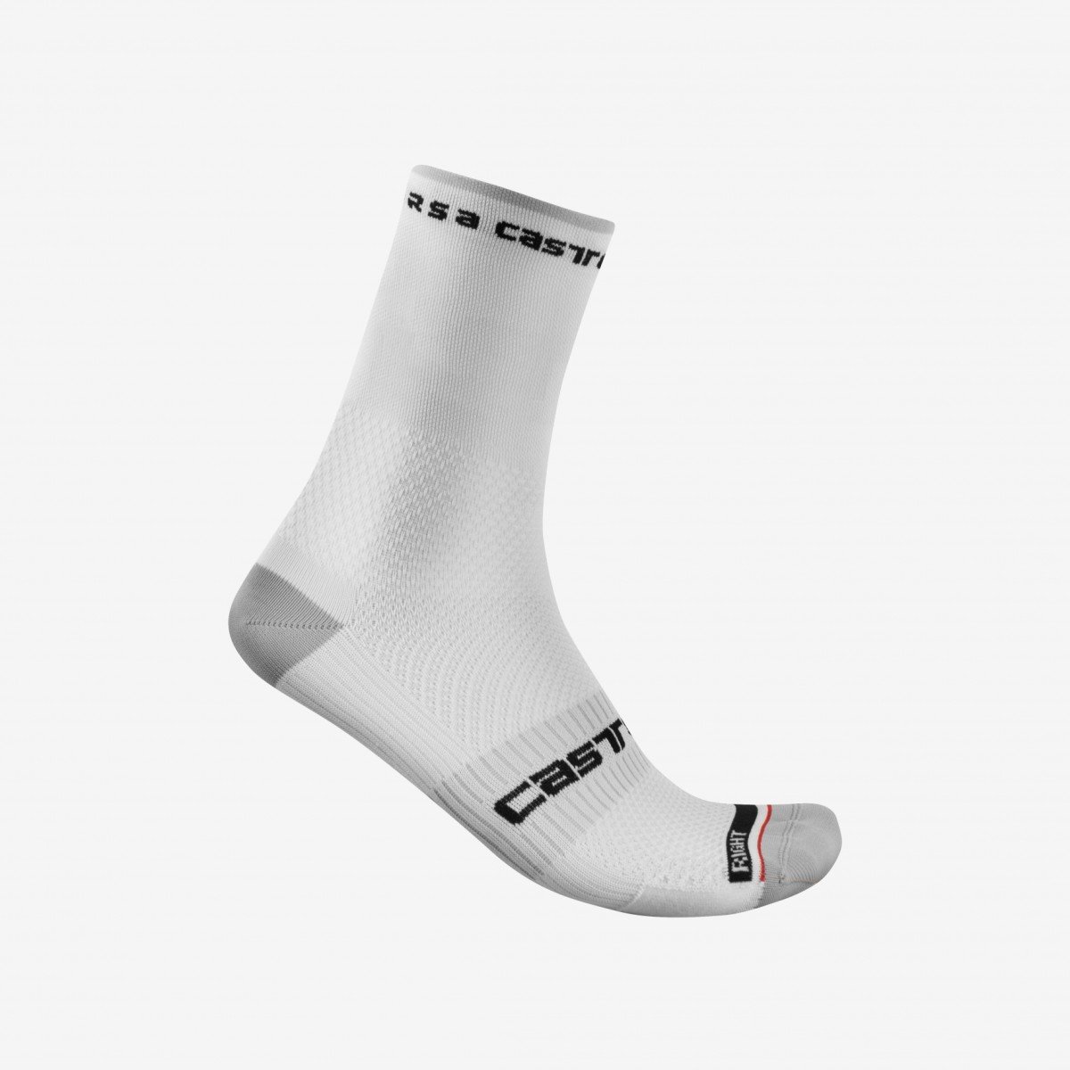 Castelli Rosso Corsa Pro 15 Sock WHITE
