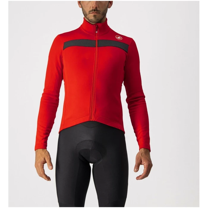 Castelli Puro 3 Jersey Fz-Red RED/BLACK REFLEX - Afbeelding 3
