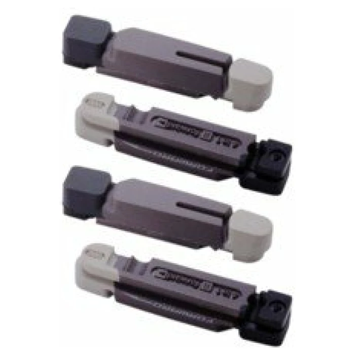 BBB BBS-27T Remblokken TechStop Cartridge 4 In 1 Triple Color