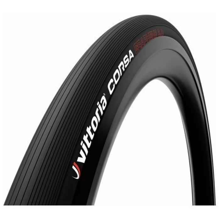 Vittoria CORSA TLR 700X28C VOUW GRAPHENE 2.0 ZWART