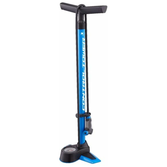 Giant CONTROL TOWER 1 FLOOR PUMP WITH DUNLOP VALVE Blue