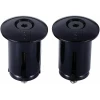 BBB BHT-96 Stuurdoppen ScrewOn 2 Stuks Zwart