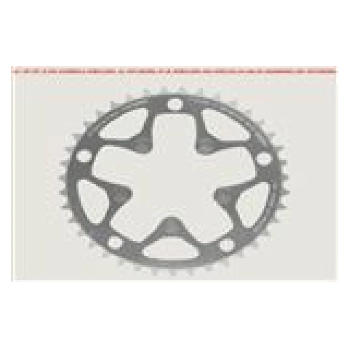 Specialites Ta Kettingblad Alize-k (9s/10s) Steek 130 + 74 42t Midden Zilver (shimano