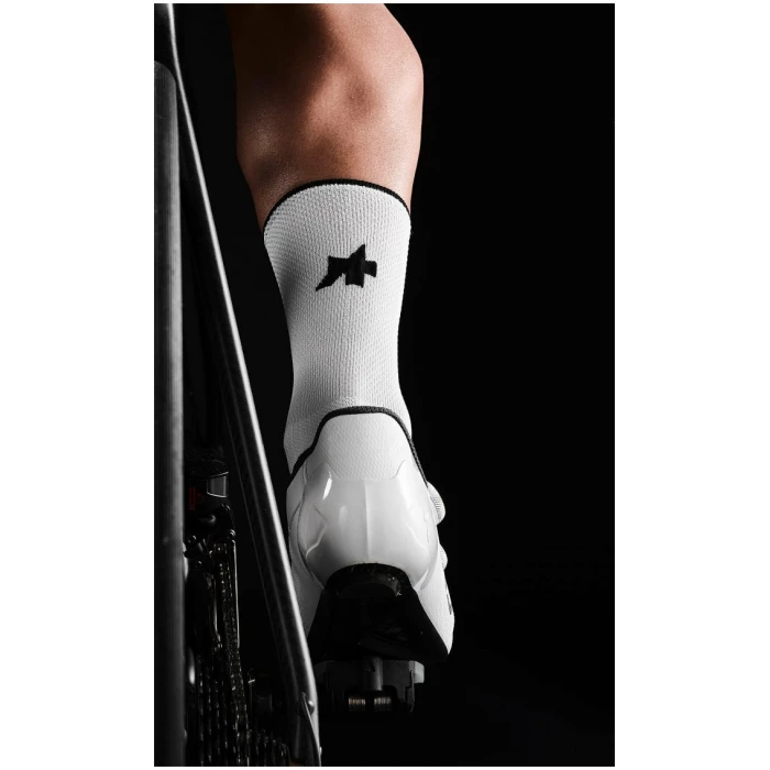 Assos RS Socks Superleger Holy White - Afbeelding 3