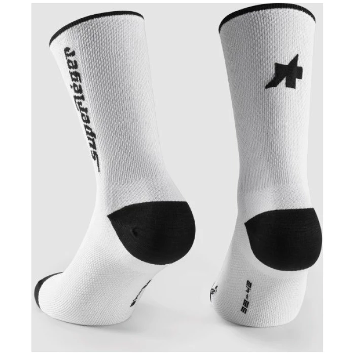 Assos RS Socks Superleger Holy White - Afbeelding 2