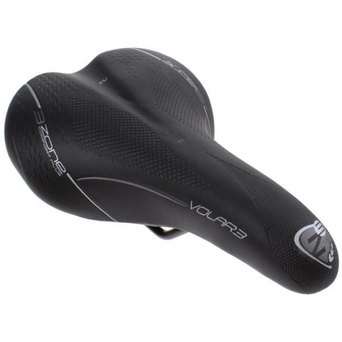 Selle Bassano zadel Volare L zwart NS99 dames