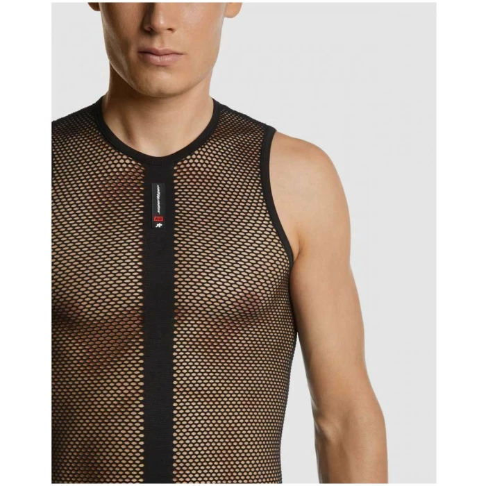 Assos No Sleeve Skin Layer Superleger size 2 XL/XLG Black Series