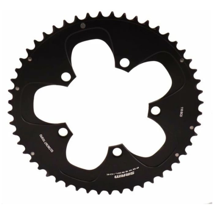Sram KETT BLAD 52 RED RACE ALM 4MM 110 ZW Zwart