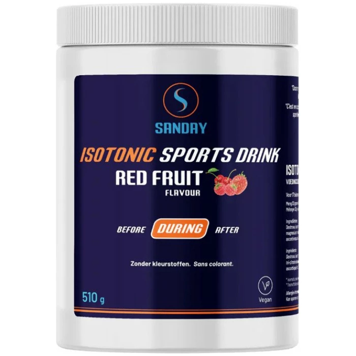 Sanday isotonic sports drink red fruit 510gr