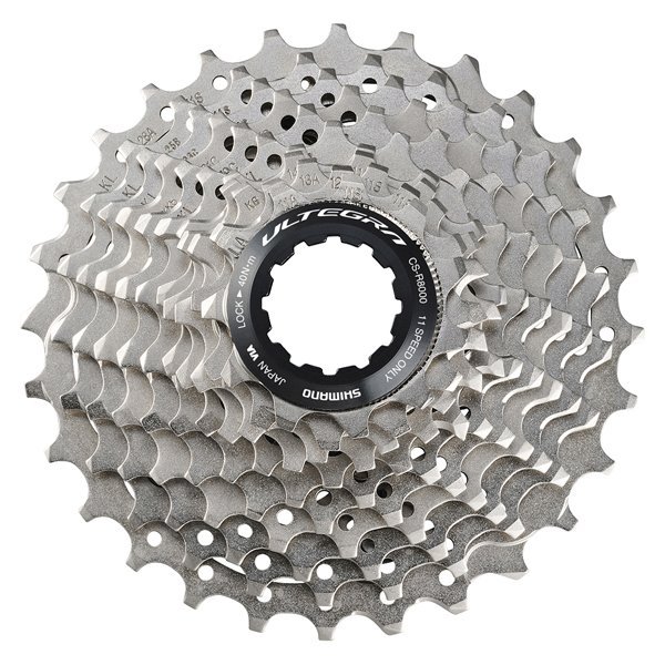 Shimano CASSETTE ULTEGRA R8000 11-30 11V Zilver