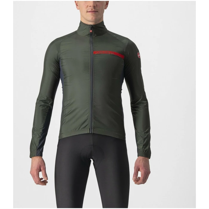 Castelli Squadra Stretch Jacket-Yellow Fluo/Dark Gray - Afbeelding 4