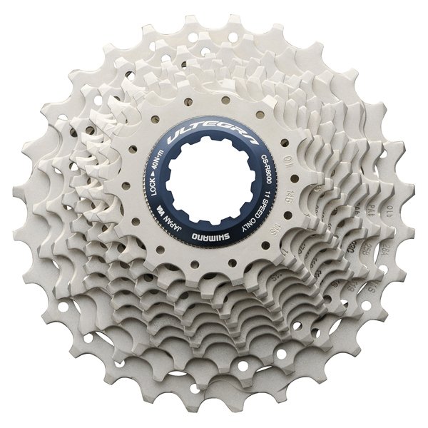 Shimano CASSETTE ULTEGRA R8000 14-28 11V Zilver