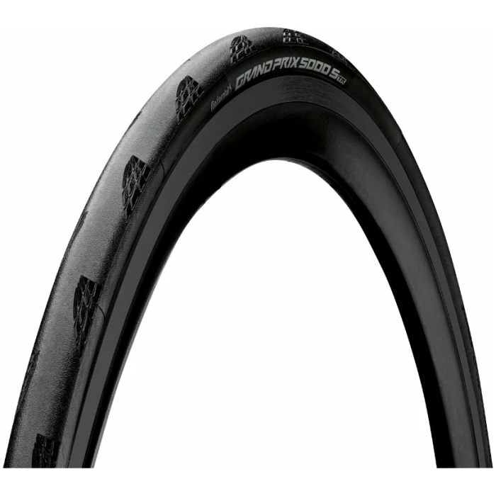 Continental btb GP 5000 S TR 700 x 32C zw vouw Zwart