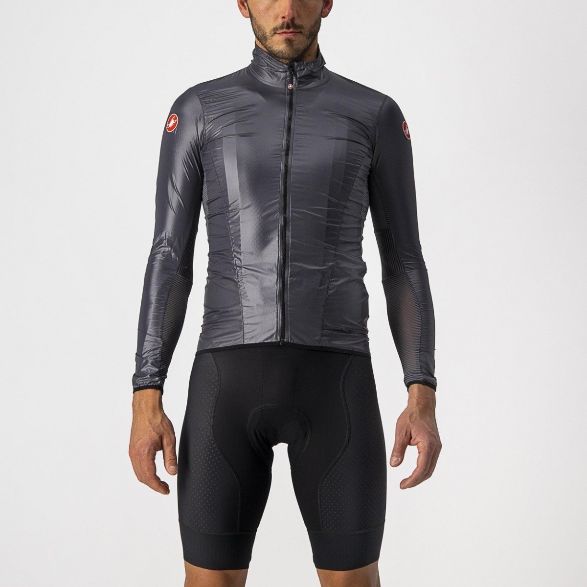 Castelli Aria Shell Jacket DARK GRAY
